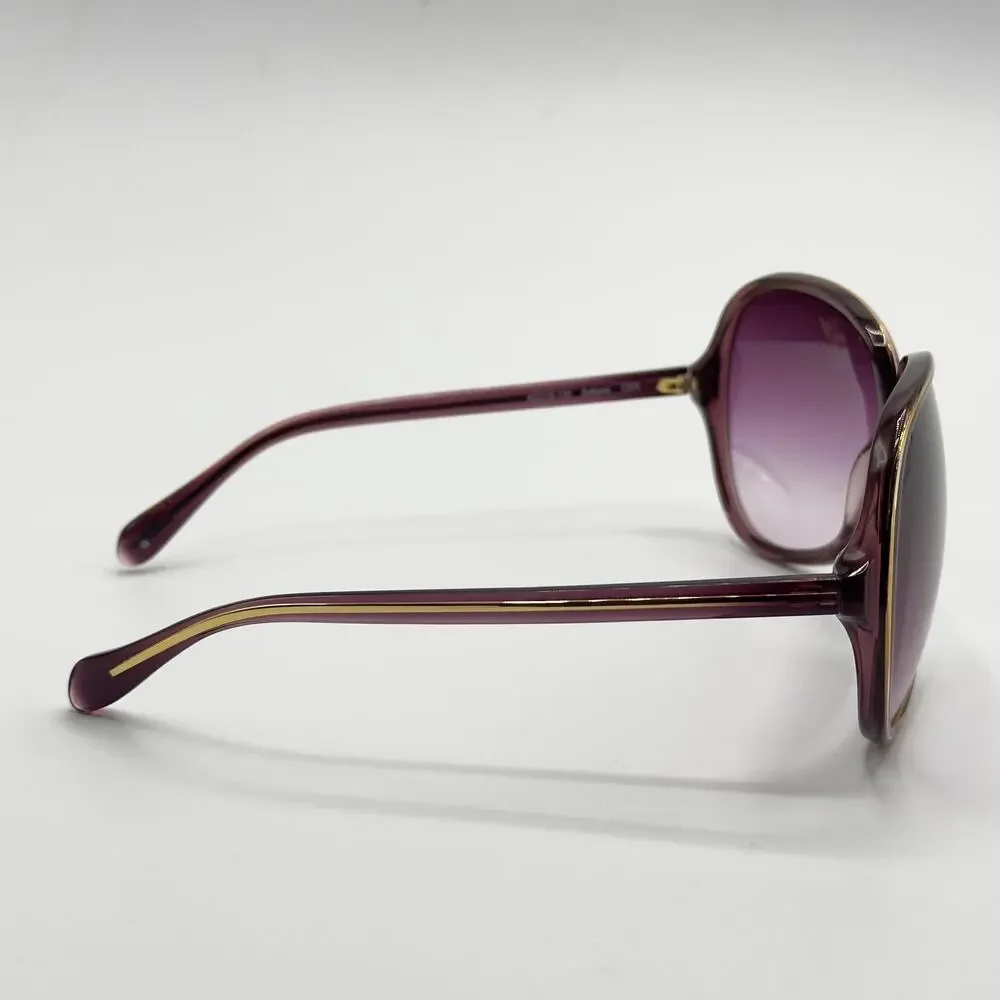 Oliver Peoples Sunglasses Sofiane Purple Butterfly Gradient Purple Lens 62mm